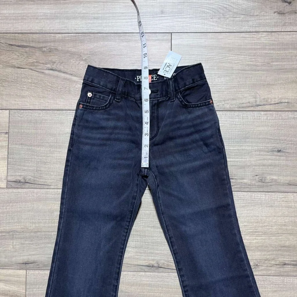 The Children’s Place Boys Bootcut‎ Denim Classic Fit Jeans Size 6 Onyx Wash